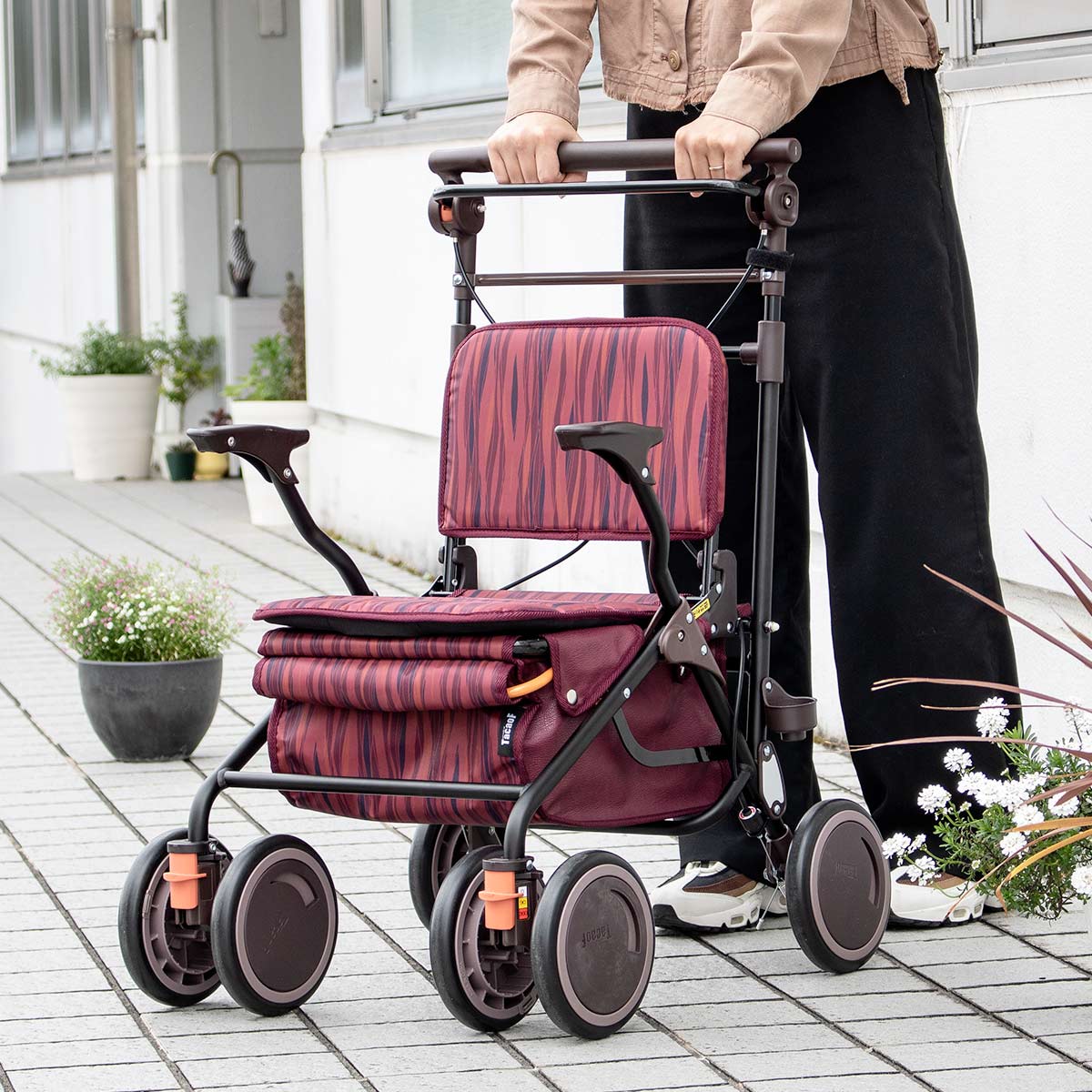 幸和製作所 シルバーカー スタンダード カゴノアL （ カート 歩行器 