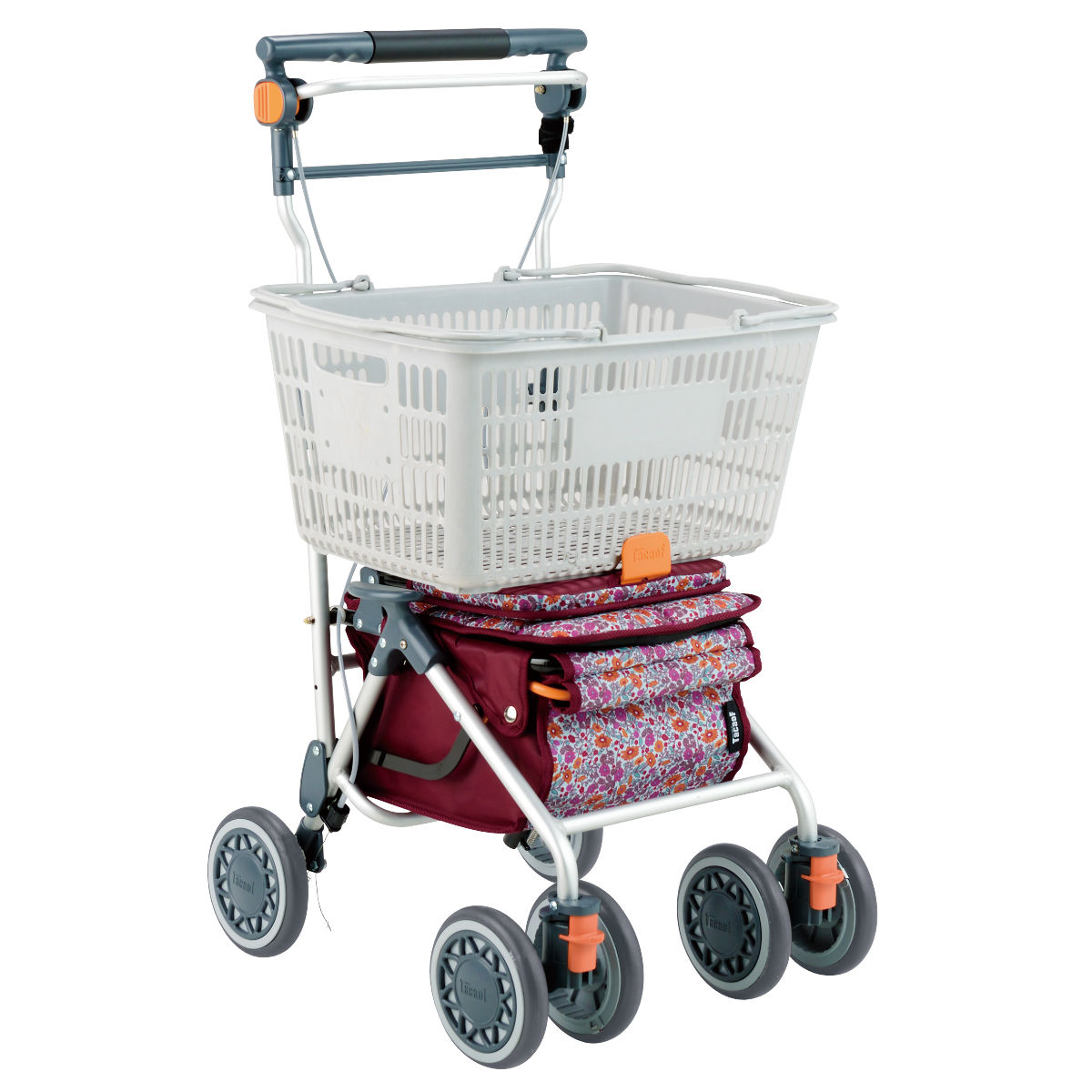 幸和製作所 シルバーカー ミドルタイプ カゴノアM コンパクト 座れる