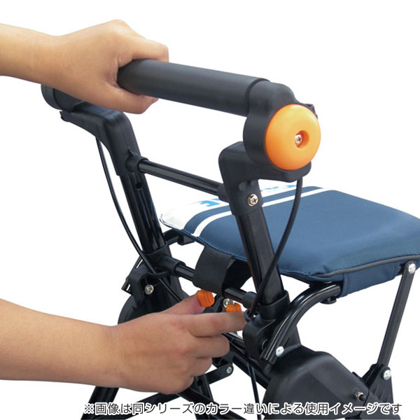 幸和製作所 シルバーカー ティコブナノン アルミ製 コンパクト 座れる