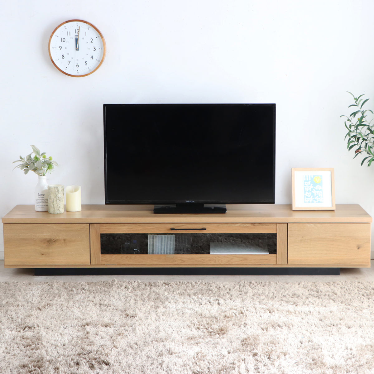 東馬　テレビボード　パイン無垢材 東馬（Tohma） テレビ台 幅180cm ジェイク ローボード 完成品 日本製
