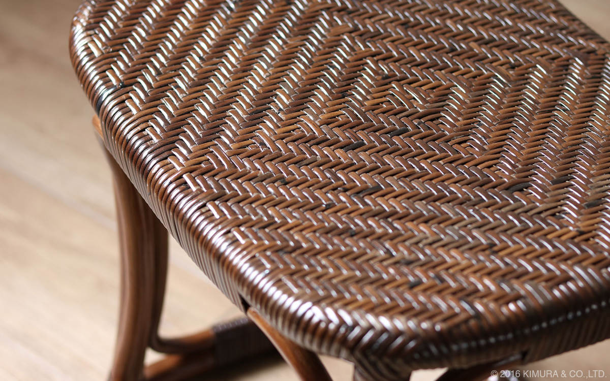 籐 スツール 座面高40cm ラタン家具 WAHOO （ 椅子 座椅子 ラタン 籐製