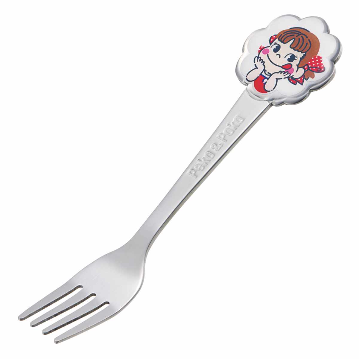 スケーター ステン子供 ダイカット ペコちゃん おかし （ フォーク