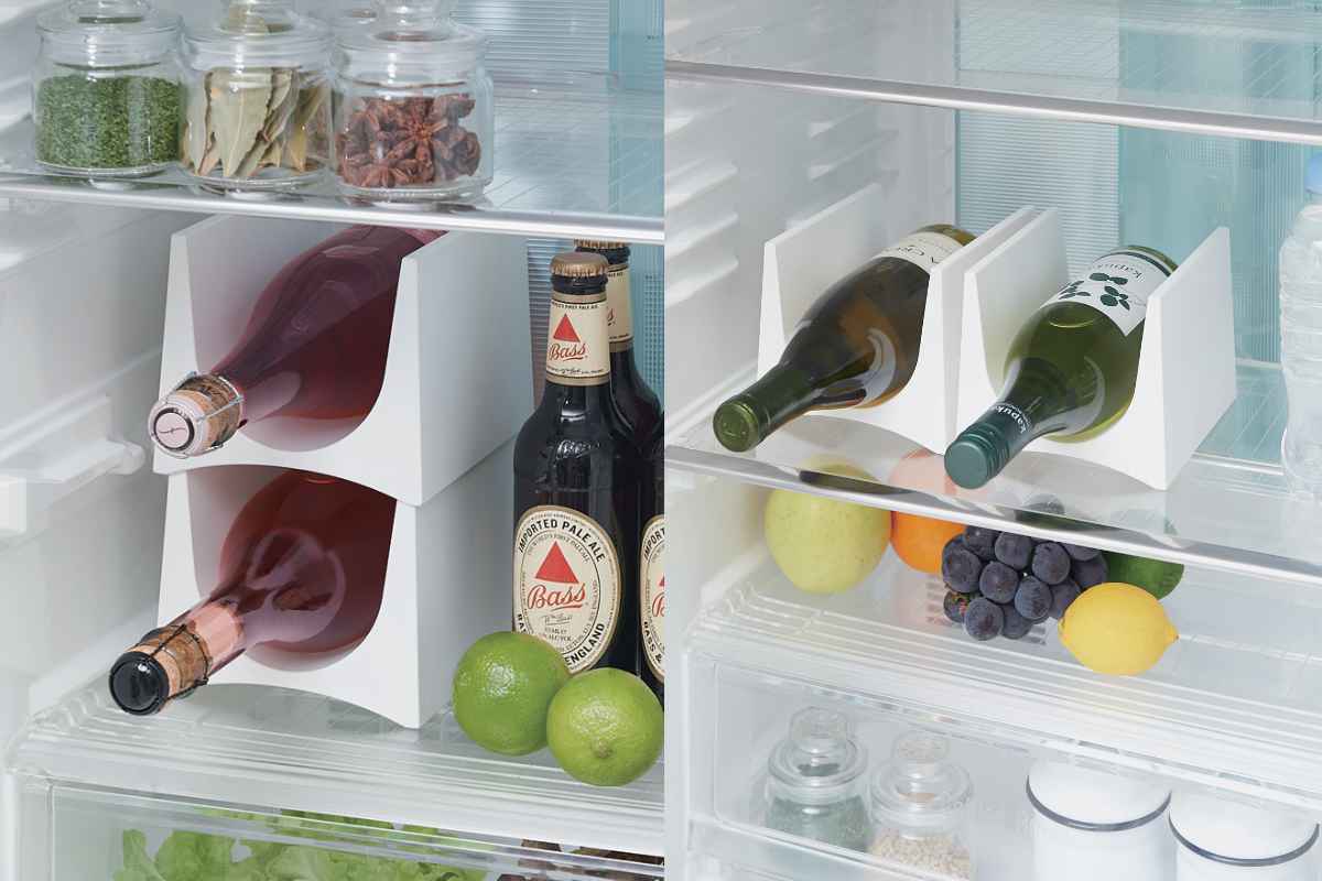 吉川国工業所 ワインラック プラスチック スタッキング 同色2個セット