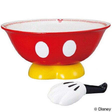 Disney（ディズニー） ラーメン鉢＆れんげ ラーメンセット 食器