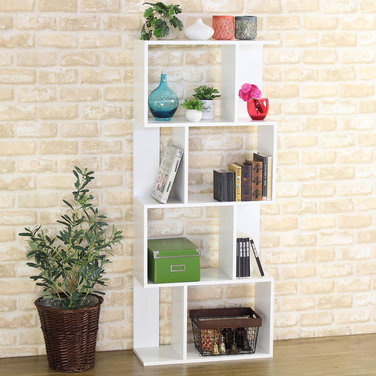 岩附 ジグザグラック 4段 : リビングート ヤフー店 - 通販 - Yahoo