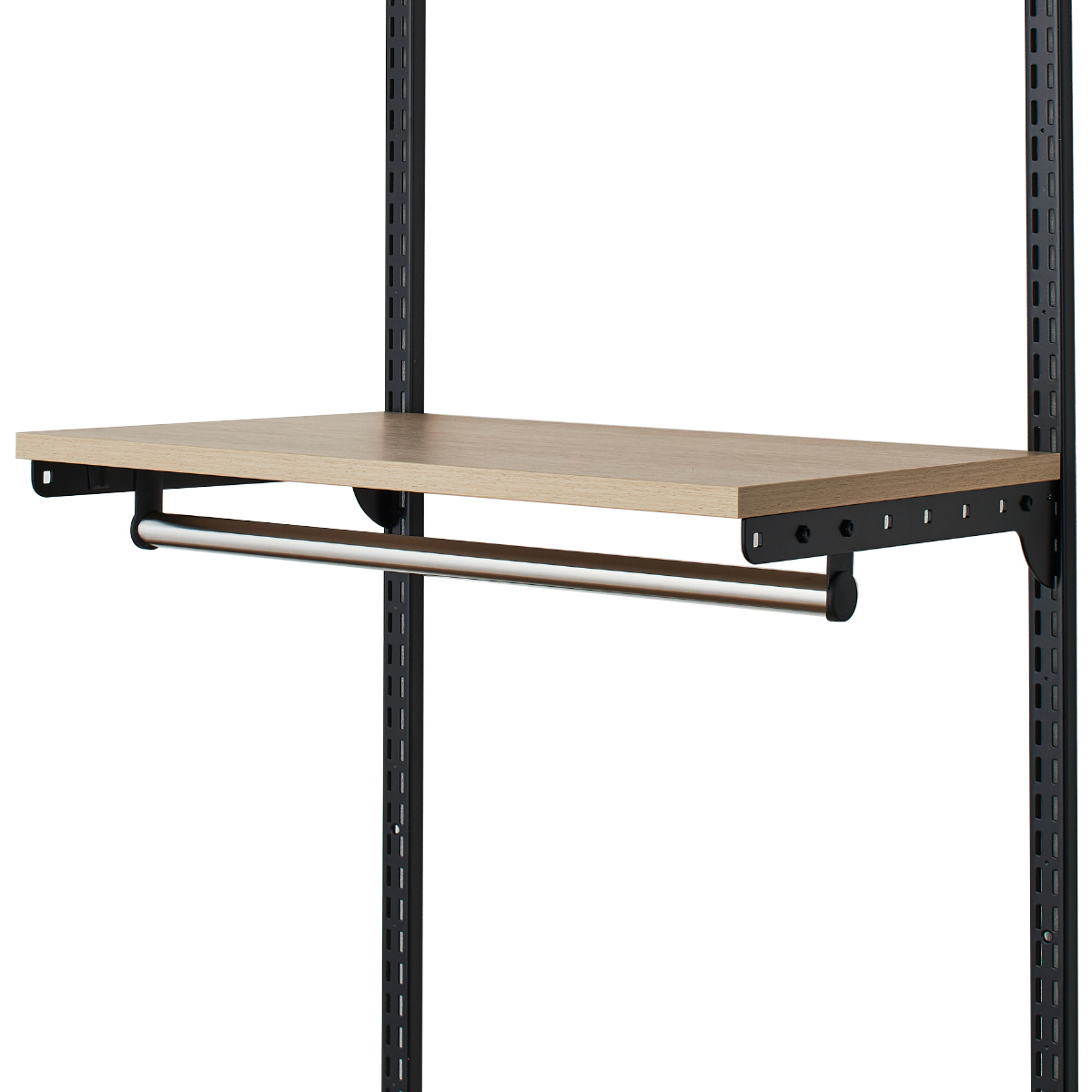 壁面収納 TPセット 木棚 パイプ セット 幅75cm 奥行30cm フィット