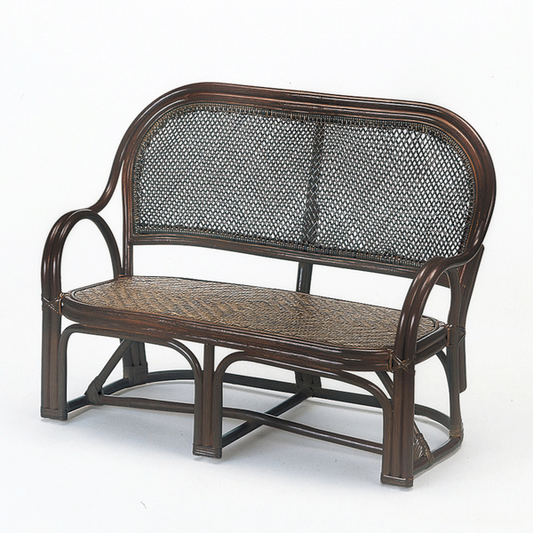 今枝商店 籐 アームチェア・回転座椅子・ソファ・テーブル リビング4点