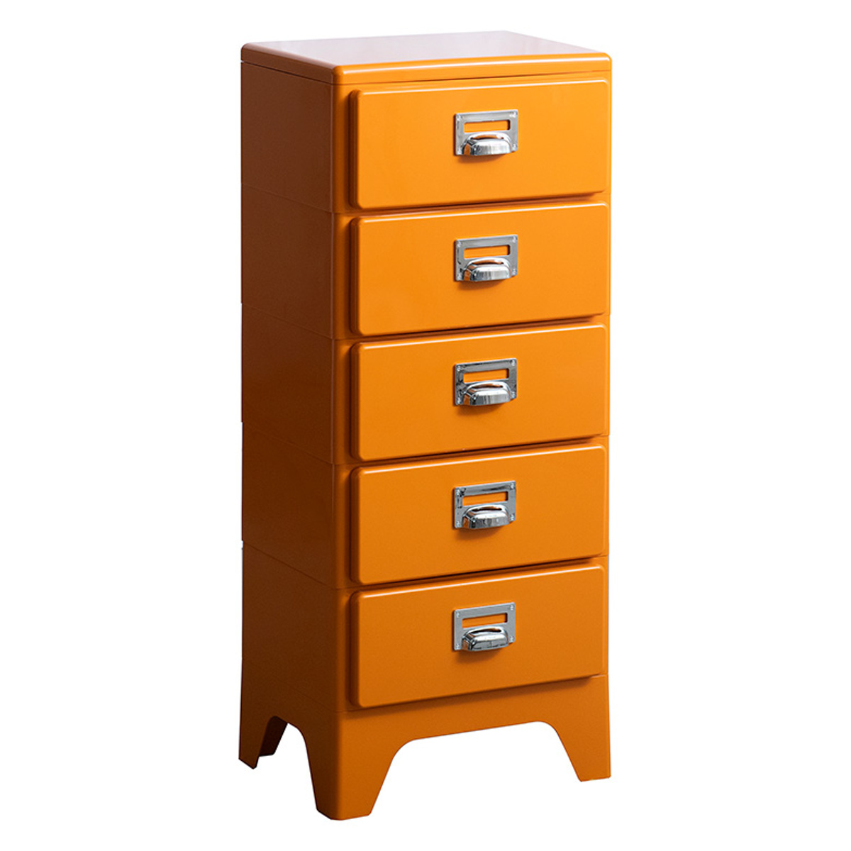 【値下げ】多段収納ケース 宮武製作所 宮武製作所 チェスト 5段 多段チェスト Cran 幅39.5×奥行31×高さ96.5cm