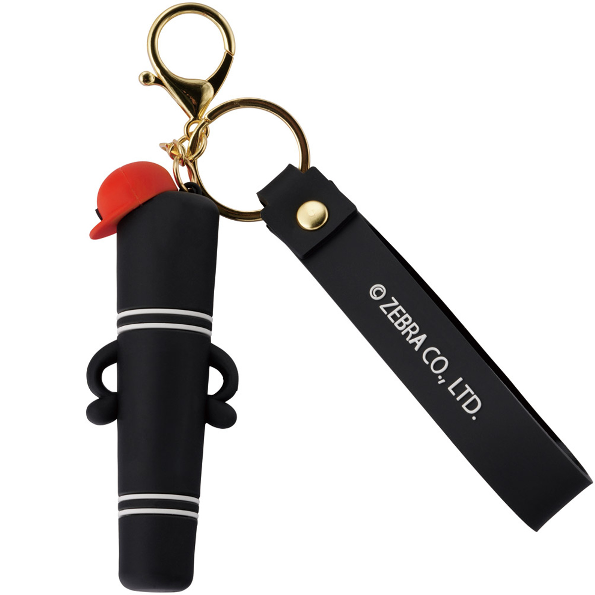 スケーター キーホルダー ラバーマスコット付 ハイマッキー