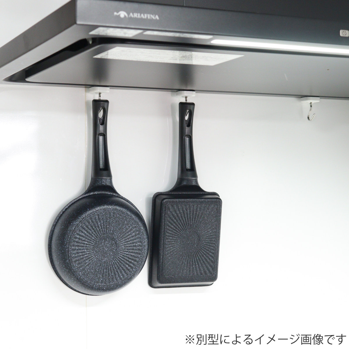 フライパン 26cm IH対応 軽量 ダイヤモンドマーブルコーティング