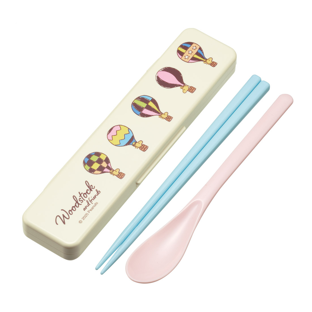 スケーター 抗菌コンビセット ウッドストック トラベル 箸 スプーン