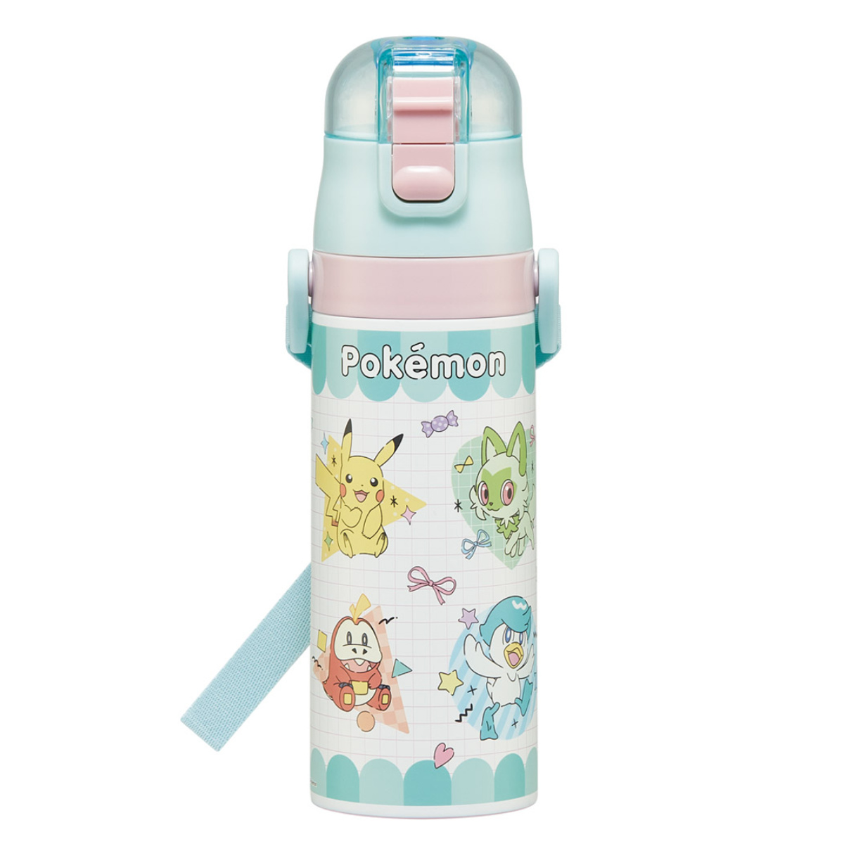 スケーター 水筒 470ml 超軽量ダイレクトボトル ポケモンポッピング