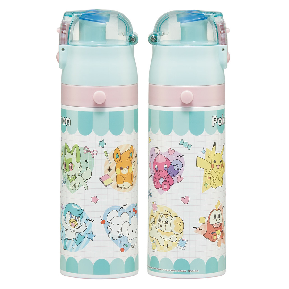 スケーター 水筒 470ml 超軽量ダイレクトボトル ポケモンポッピング