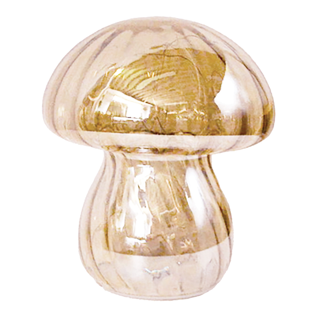 テーブルライト ガラス製 きのこ型 マッシュルームライト （ きのこ