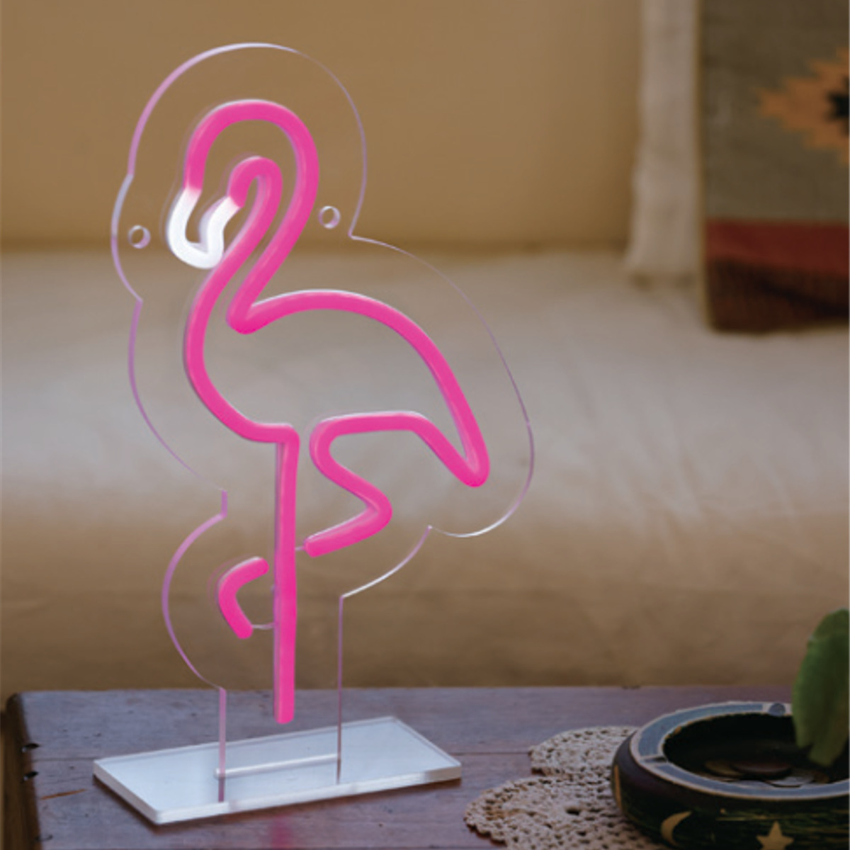 サインライト LED Flamingo ネオニーサインライト SLOWER （ ネオン