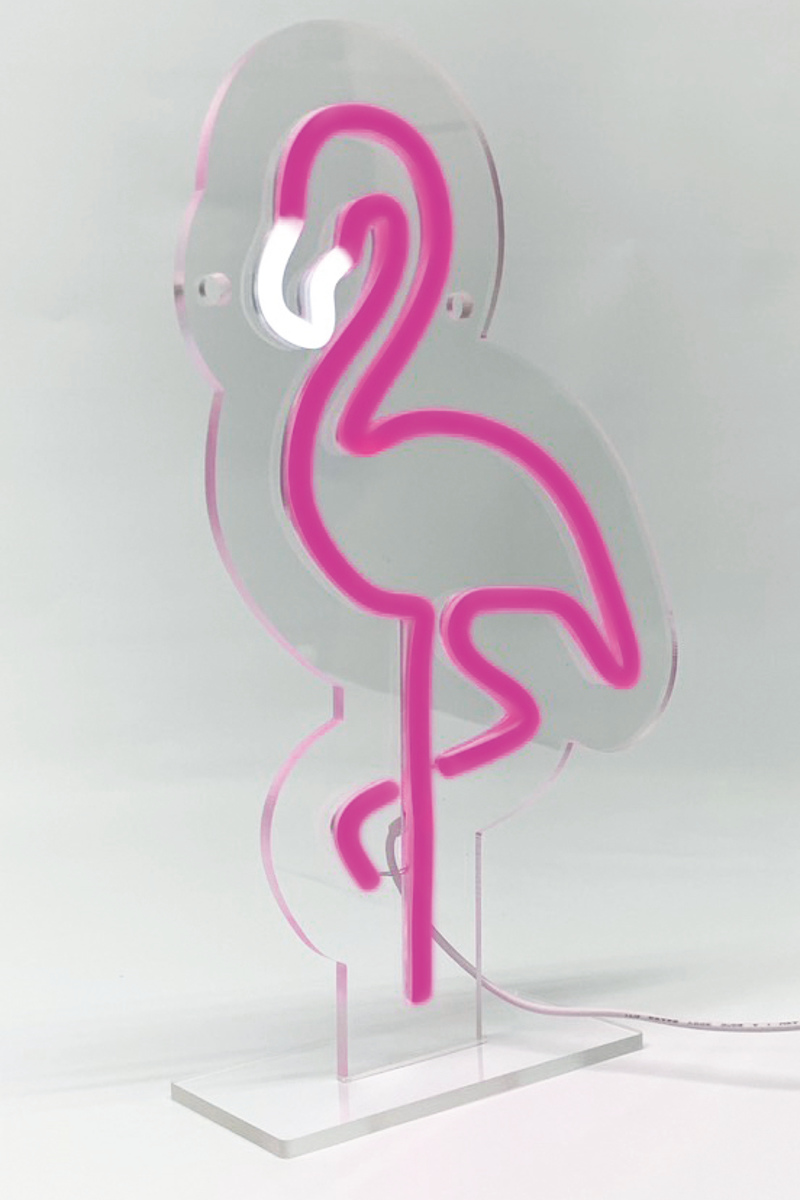 サインライト LED Flamingo ネオニーサインライト SLOWER （ ネオン