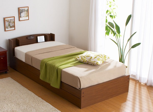 ＥＣＯロングベッド □在庫限り・入荷なし□ ベッド ECOロング シングル （ ベッド下