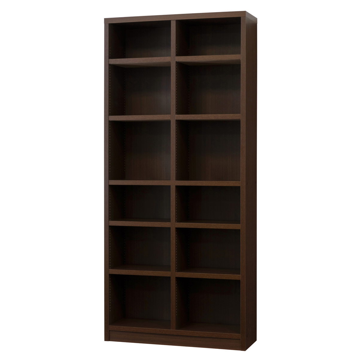 本棚　ベスターナ クロシオ 本棚 強化棚シェルフ 幅79cm 高耐荷重 可動棚 1.5cmピッチ