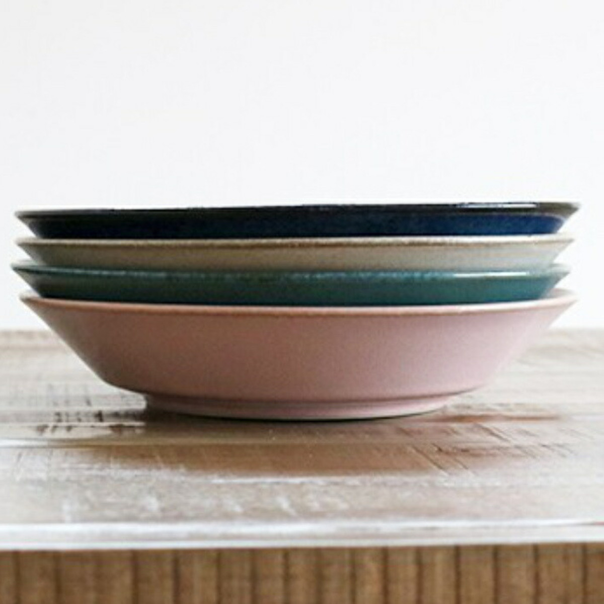 aito製作所 プレート ナチュラルカラー パスタ皿 4枚入 （ 美濃焼 電子