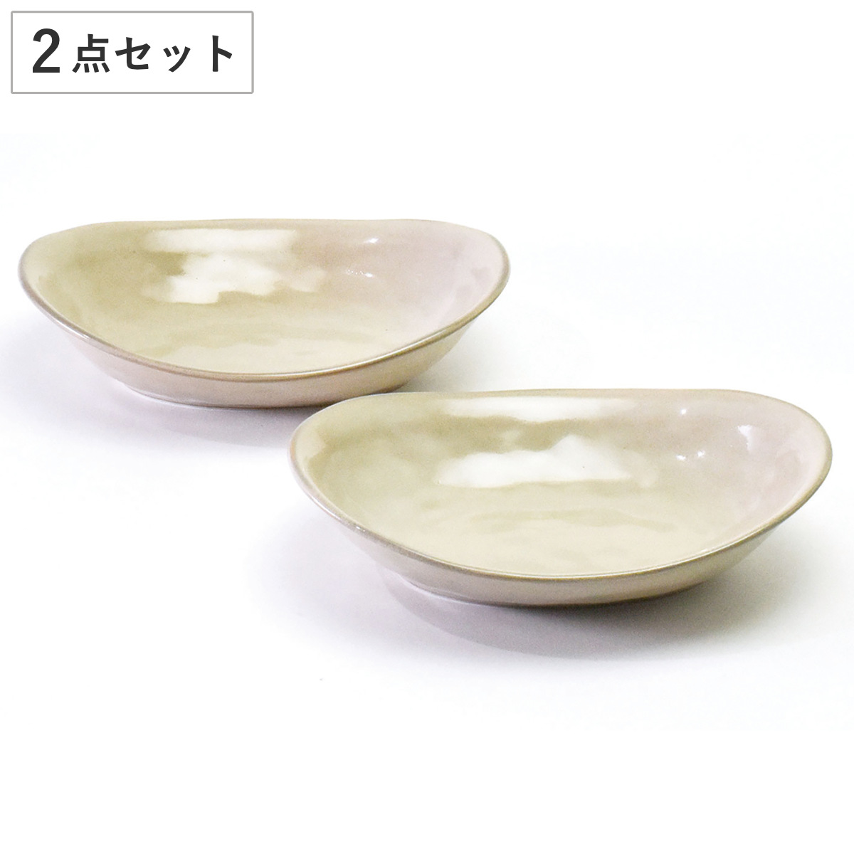 aito製作所 プレート ナチュラルカラー オーバル ペアセット 2枚入