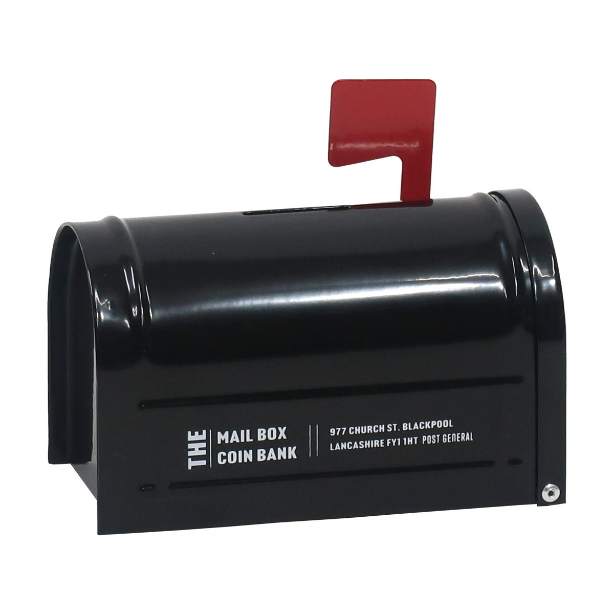 貯金箱 ポストジェネラル メールボックス コインバンク 鍵付き （ おしゃれ ポスト ロック式 収納 マネーバンク アクセサリー 収納スペース ） :  リビングート ヤフー店 - 通販 - Yahoo!ショッピング