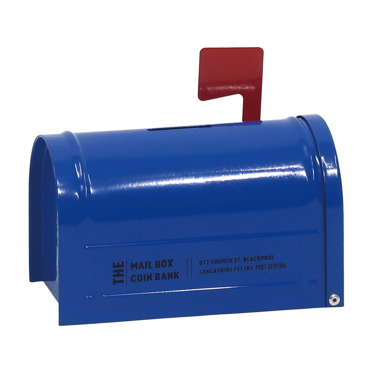貯金箱 ポストジェネラル メールボックス コインバンク 鍵付き （ おしゃれ ポスト ロック式 収納 マネーバンク アクセサリー 収納スペース ） :  リビングート ヤフー店 - 通販 - Yahoo!ショッピング
