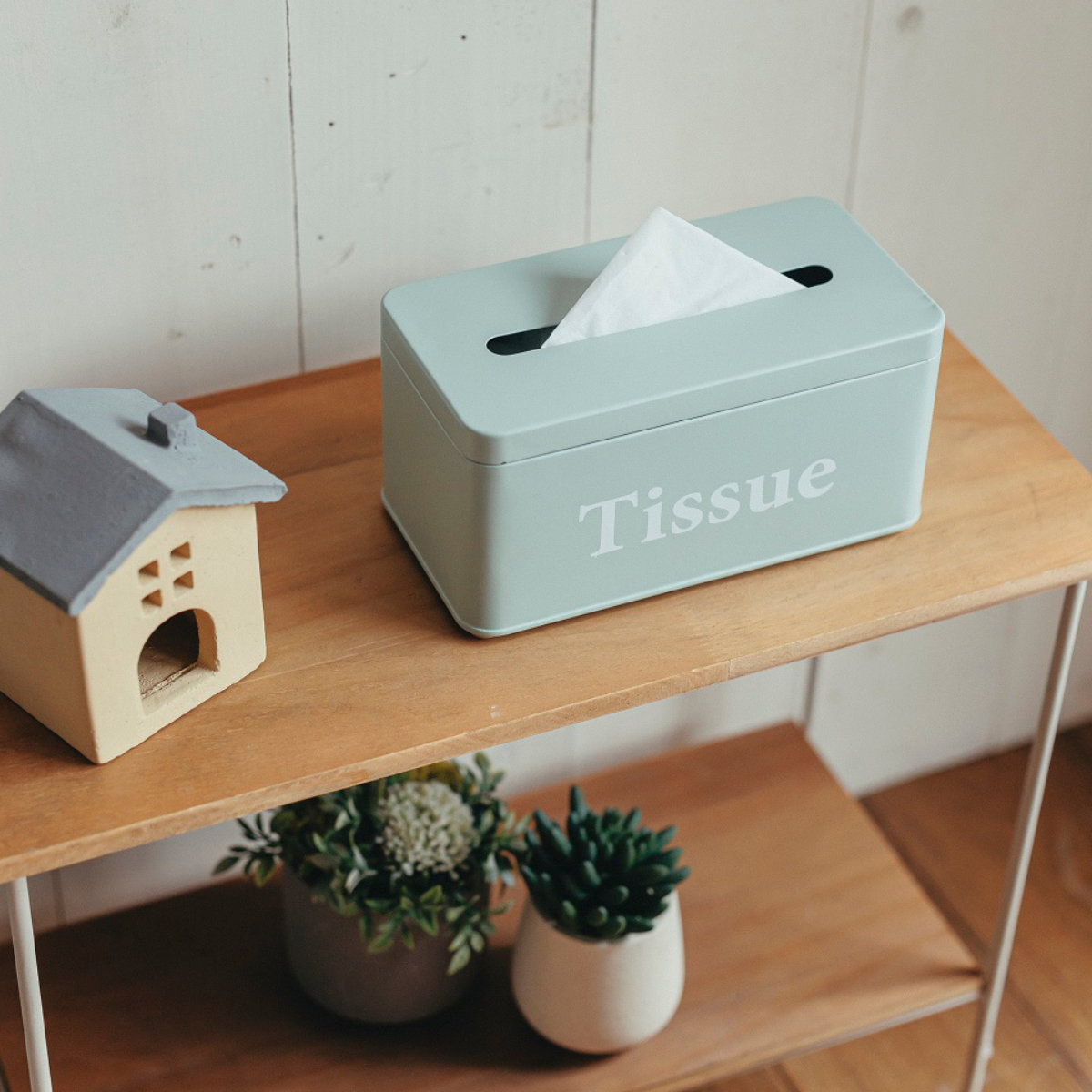 ティッシュケース ボワットティッシュケース スチール製 （ おしゃれ 可愛い ティッシュカバー ティッシュボックス 収納 リビング シンプル ） | HABITER | 06