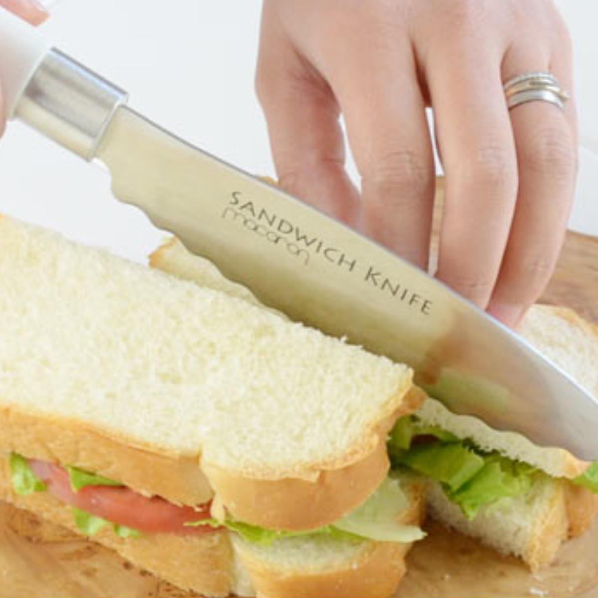サンドイッチナイフ 14.5cm MACARON （ サンドイッチ サンドウィッチ