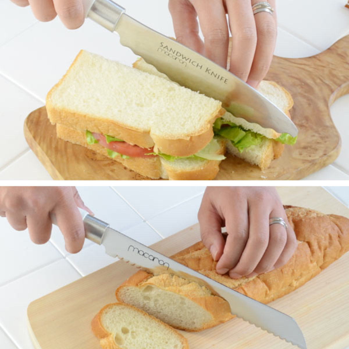 サンドイッチナイフ 14.5cm MACARON （ サンドイッチ サンドウィッチ