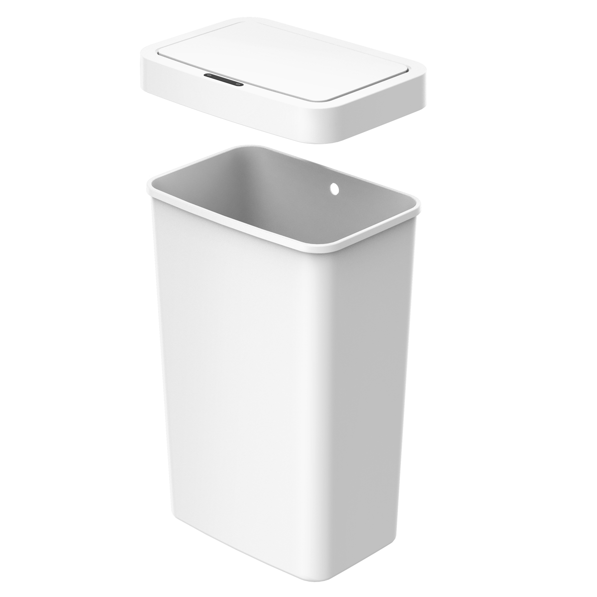 新品人気♪ ホワイトEKO HANA センサーゴミ箱 50L EKO（イーケーオー） ゴミ箱 50L ハナセンサービン センサー式