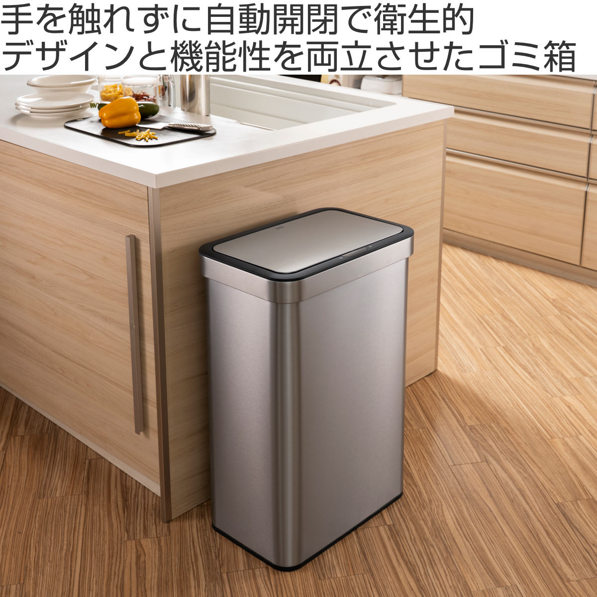 EKO（イーケーオー） ゴミ箱 70L エコノヴァセンサービン センサー式