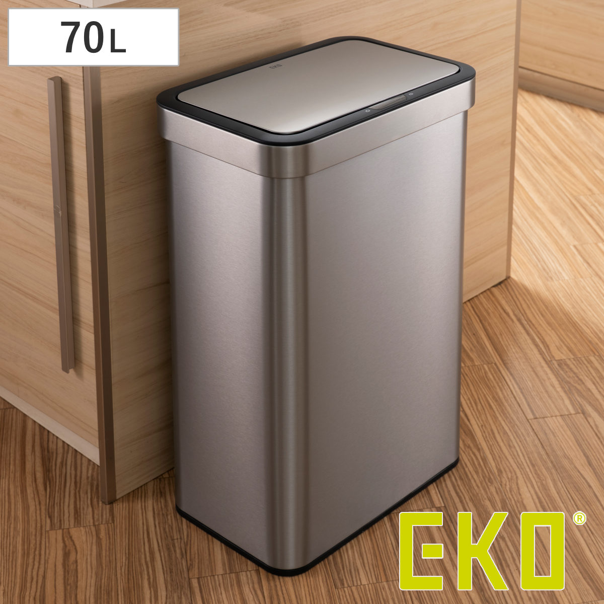 EKO �S�~�� 70L �G�R�m���@�Z���T�[�r�� �Z���T�[�� �i �C�[�P�[�I�[ ���ݔ� 70���b�g�� �����J�� �X���� ��e�� �Z���T�[ ��N�ۏؕt�� �j