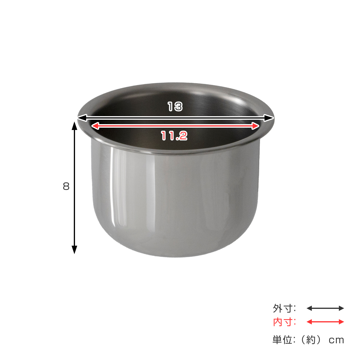 工房アイザワ ボウル サラダミックスボール 13cm （ aizawa ステンレス