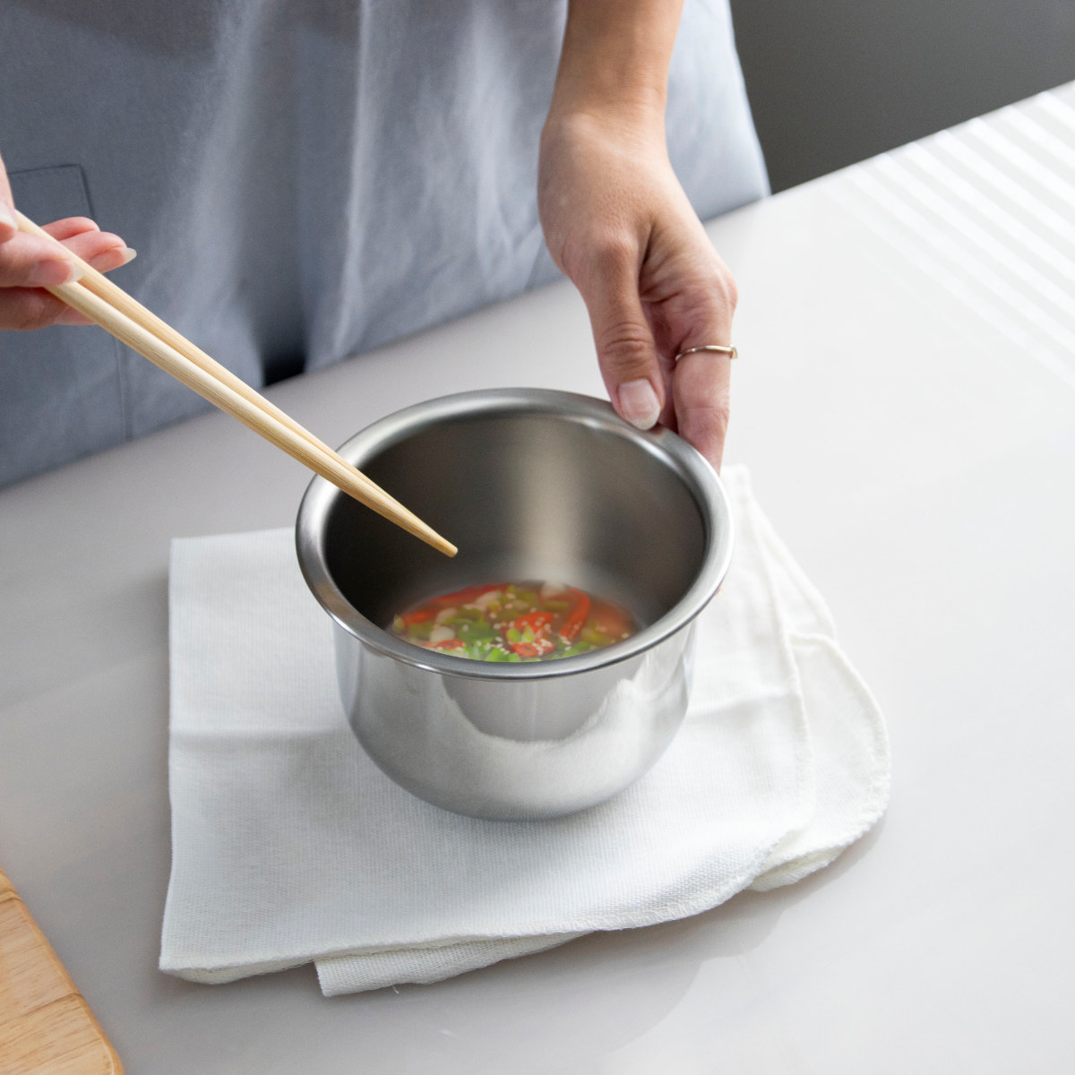 工房アイザワ ボウル サラダミックスボール 13cm （ aizawa ステンレス