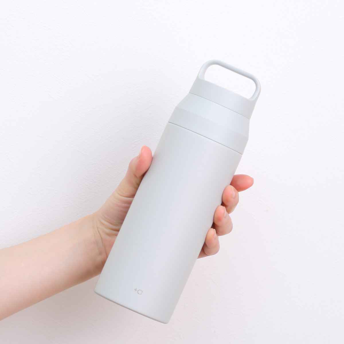 アスベル（ASVEL） 水筒 500ml プラスエー ハンドル付きステンレス