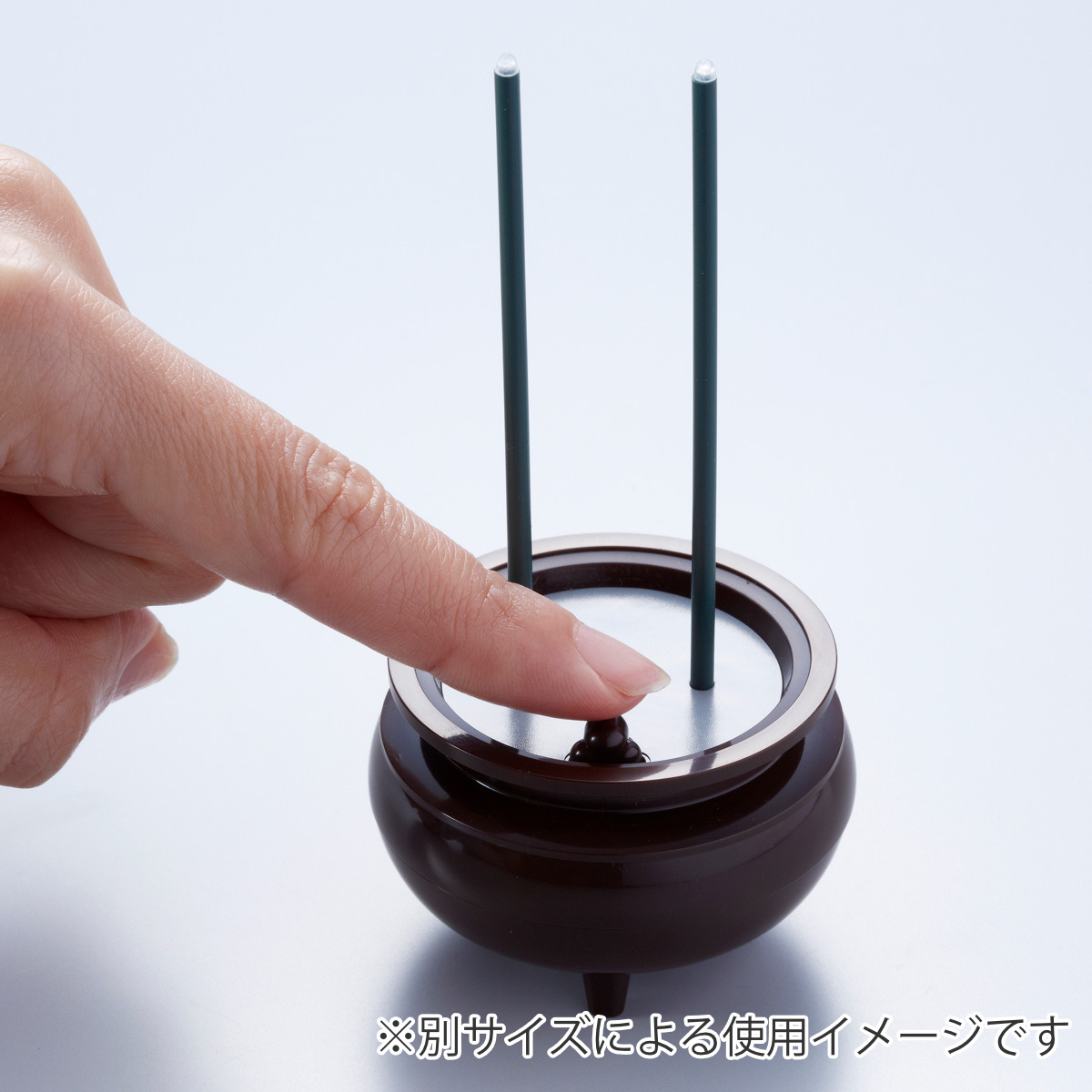旭電機化成 仏具 安心のお線香（中） ブラウン （ 線香 お線香