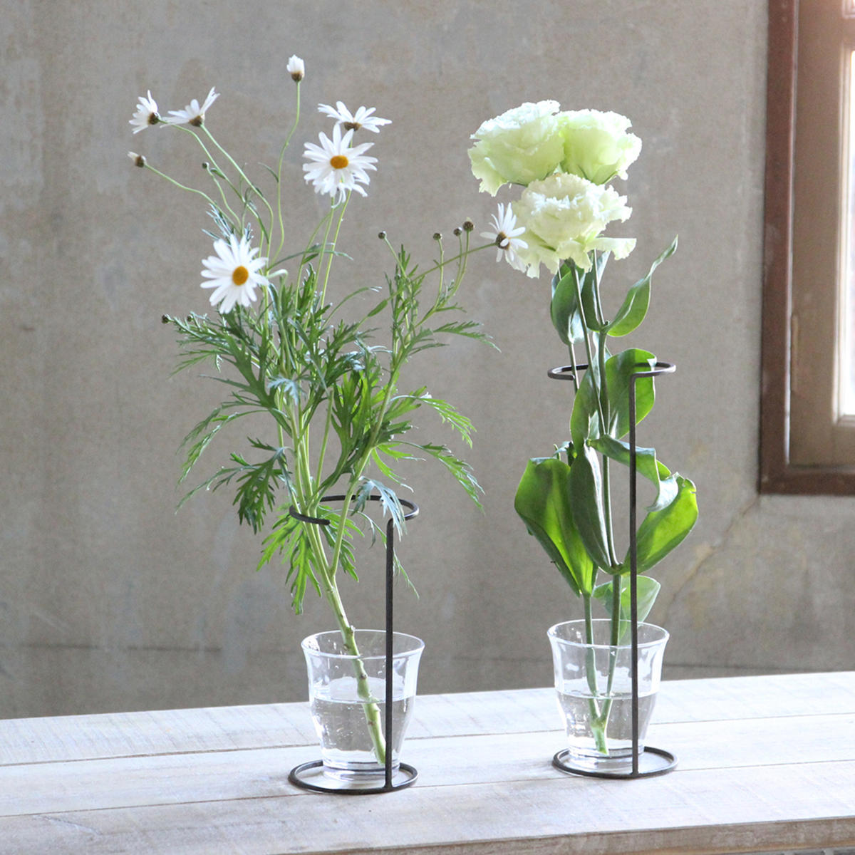 支柱 ジョセフアイアン フラワーサポートワイヤースタンド Lサイズ