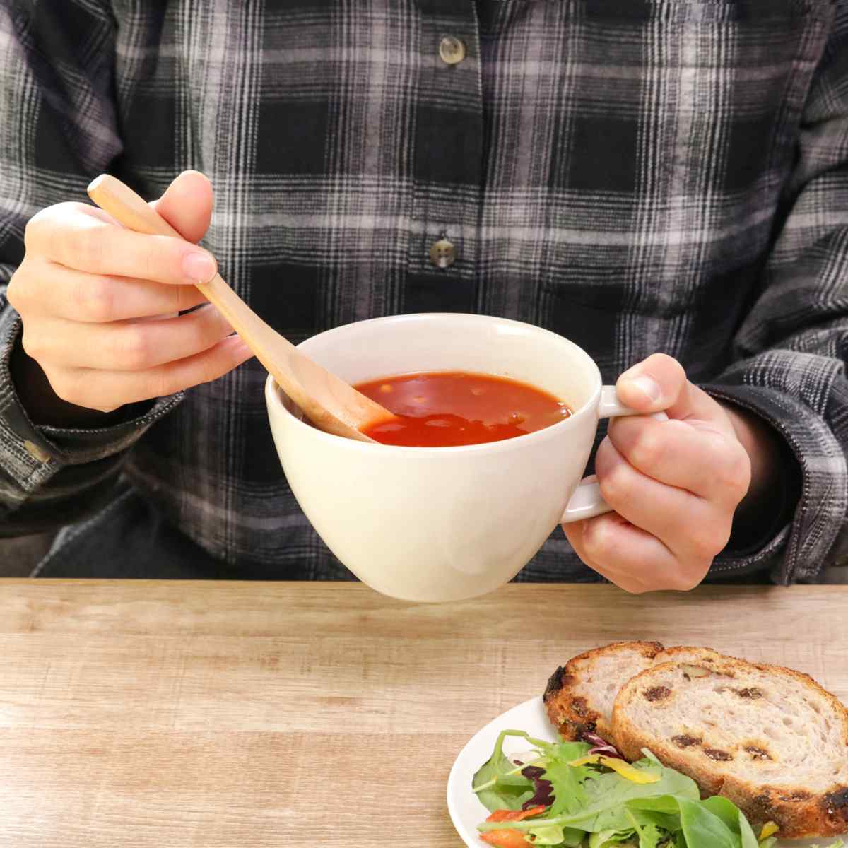 KINTO（キントー） ほっくり スープカップ （ 450ml ストーンウェア 食