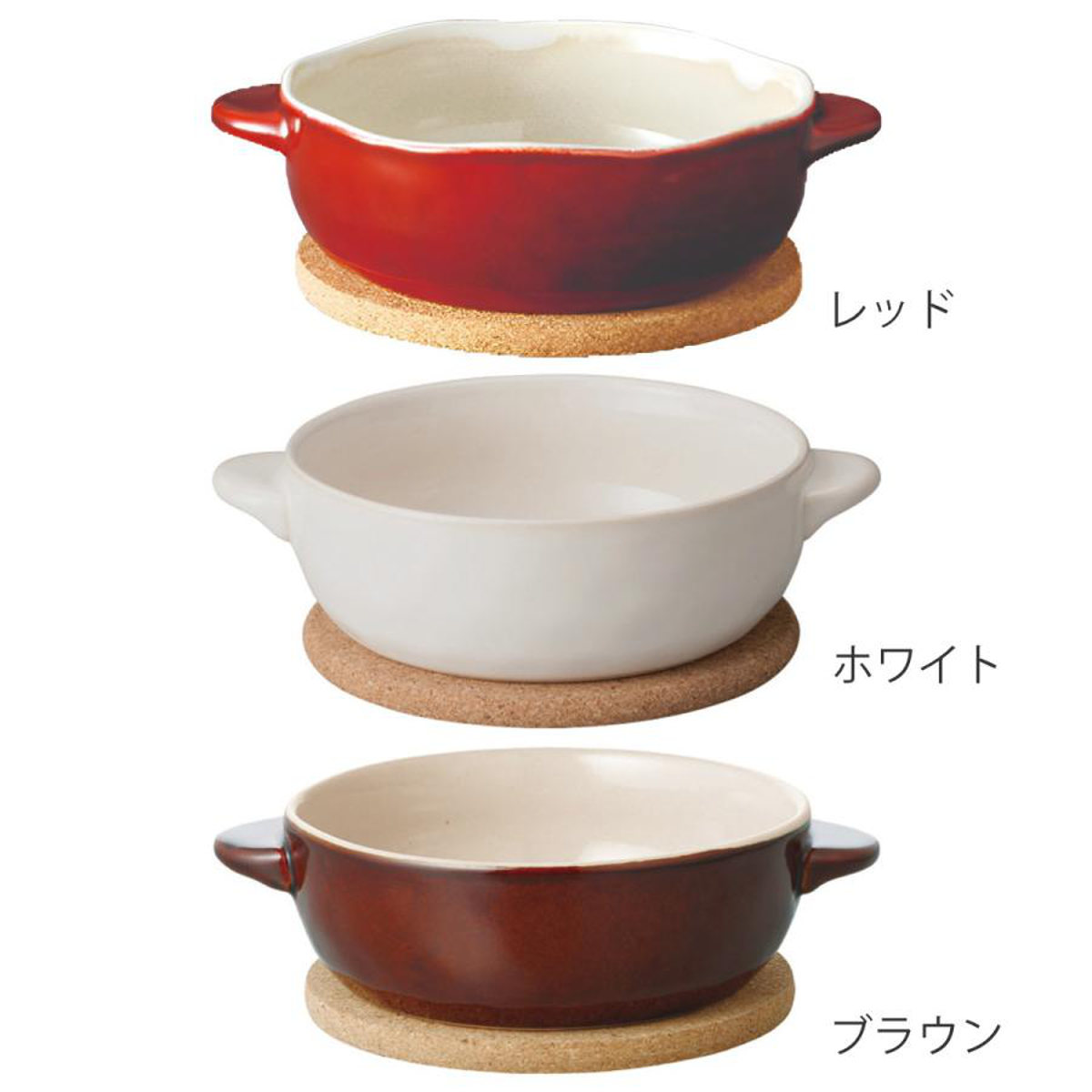 KINTO（キントー） ほっくり マル グラタン皿 （ 14cm ストーンウェア