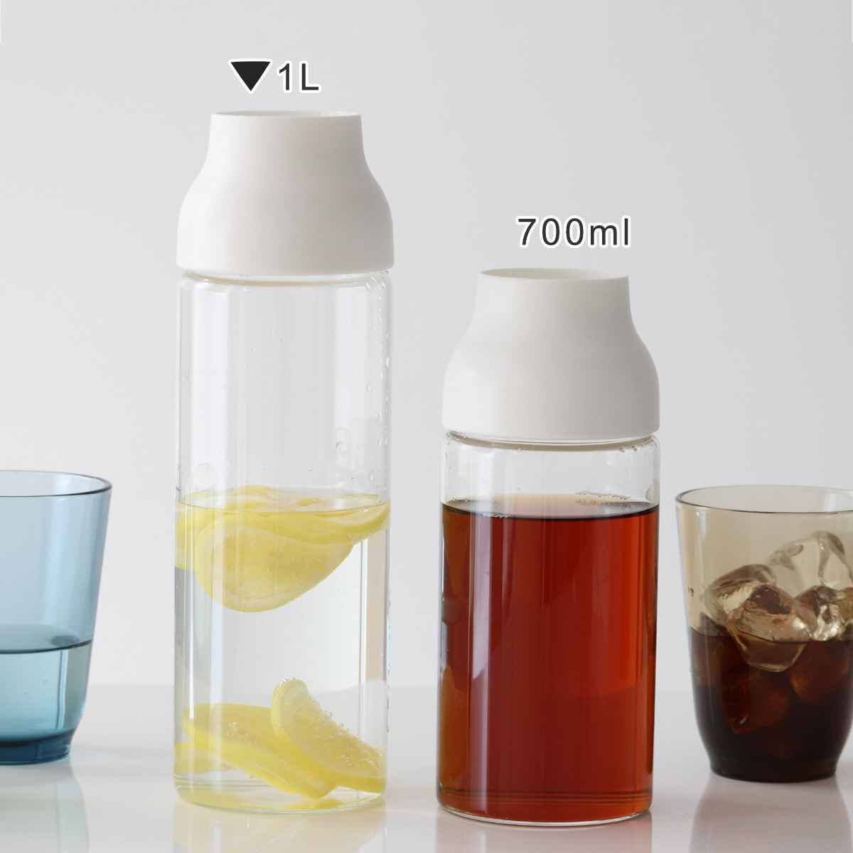 KINTO キントー CAPSULE ウォーターカラフェ 1L （ カプセル 冷水筒