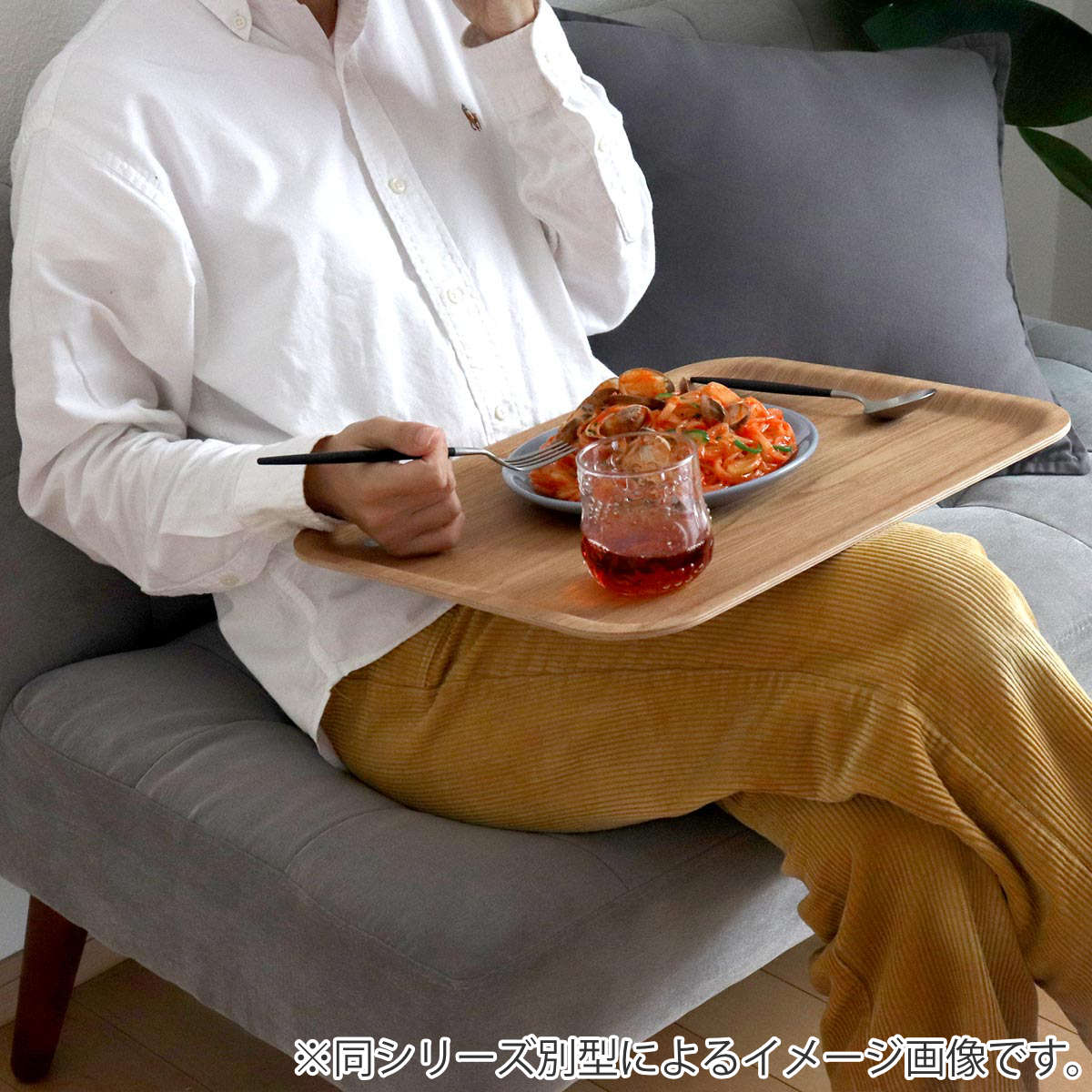 KINTO（キントー） ノンスリップトレイ 320x320mm チーク （ トレー