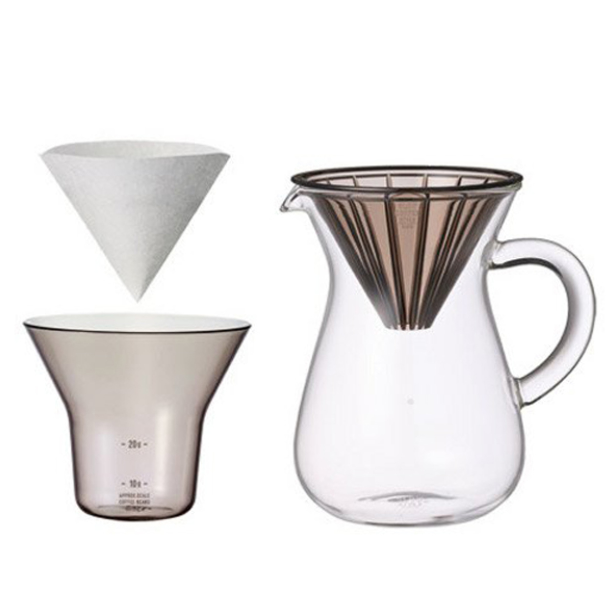 【桐さま】ご購入品◆C咖 Amazon｜KINTO (キントー) SCS コーヒーカラフェセット 4cups