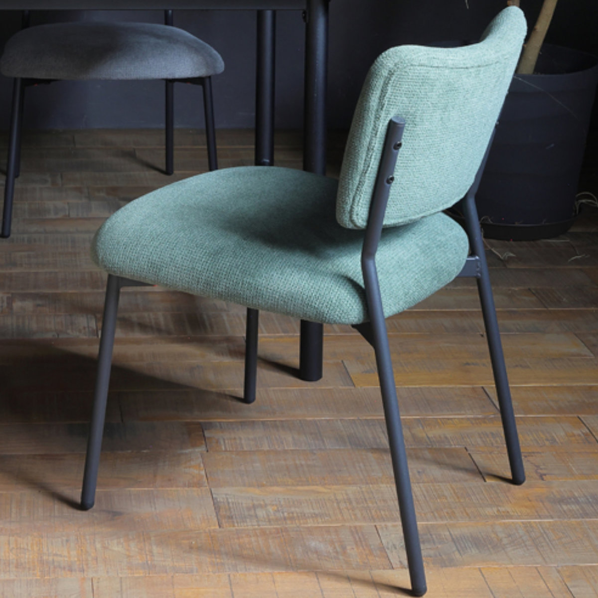 GMFS352◯民芸家具 デスクチェア ダイニングチェア 食卓椅子 アームレス あずま工芸 ダイニングチェア 座面高45cm TRENCH 肘掛け付き