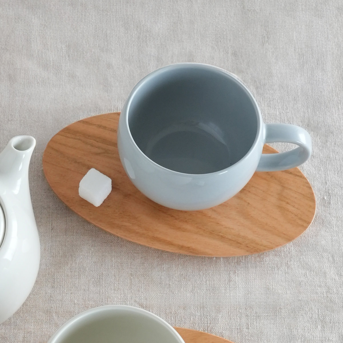 SALIU（サリュウ） キッチントレー 山桜 茶敷 楕円 （ トレー トレイ