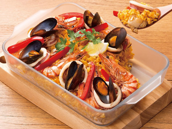 セラベイク 耐熱ガラス レクタングルロースター M 4個セット （ Cera