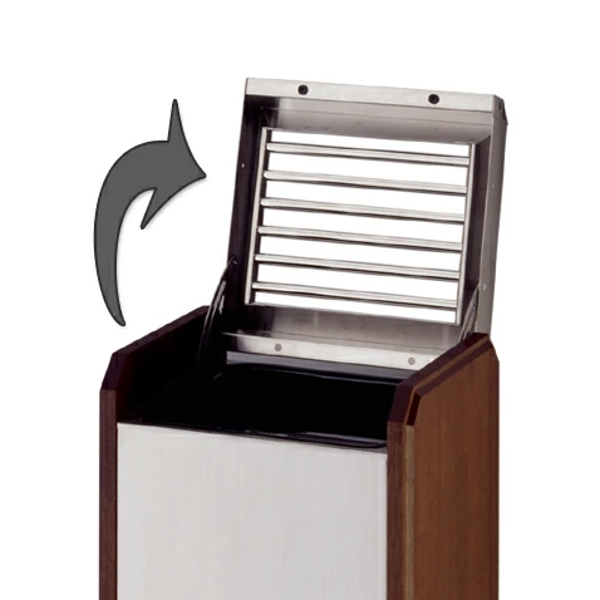 ミヅシマ工業 灰皿 業務用 屋内用 角型 クリーンスモーキング WS2