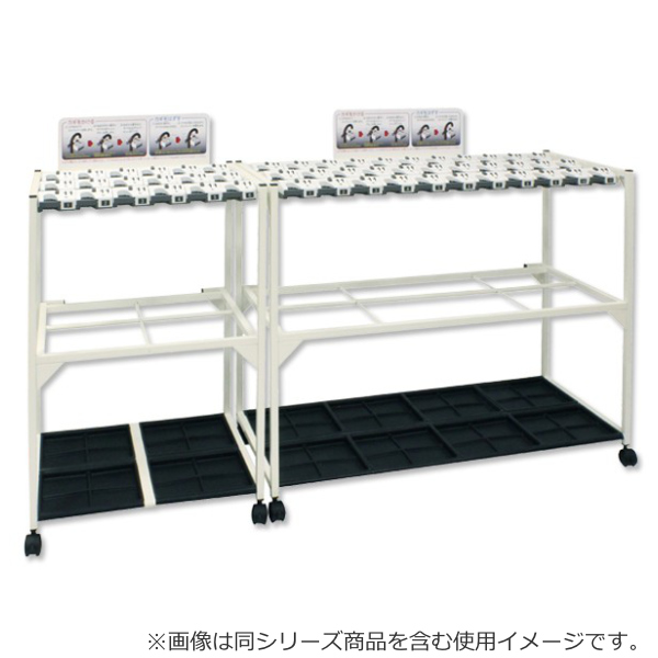 スタンド式傘立て キャスター付き 最大18本収納 法人限定） 傘立て 業務用 18本 ダイヤル錠 キャスター付 屋内用