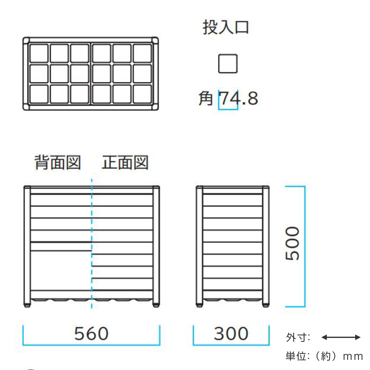 業務用傘立て 18本立 アルミレインスタンドP （ 法人限定 傘立て 傘