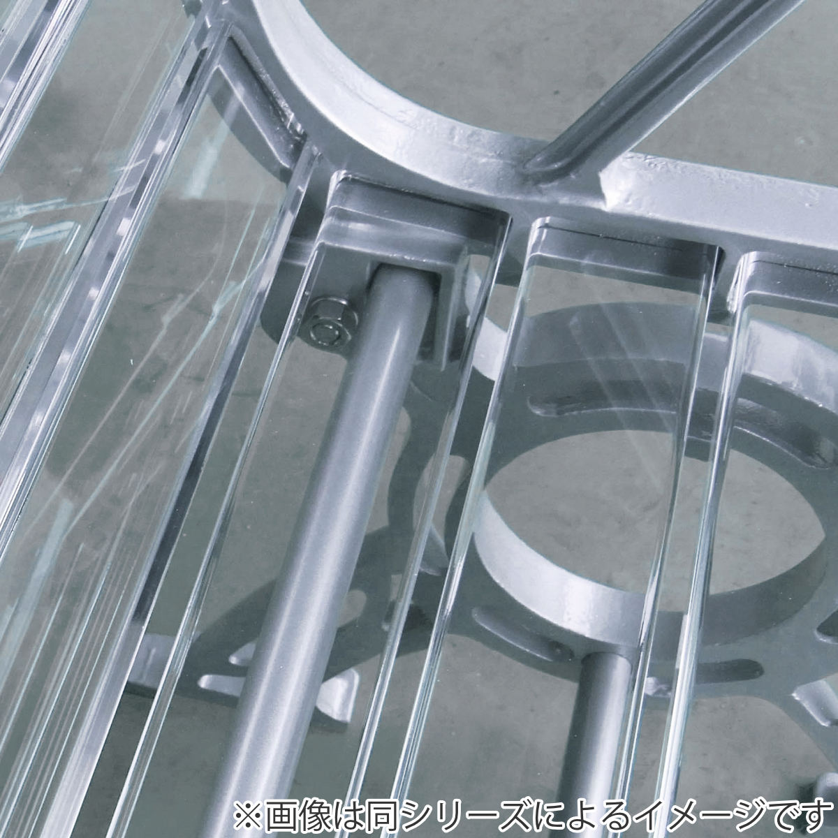 ミヅシマ工業 業務用 屋内外対応エアーベンチ 肘なし背付きタイプ