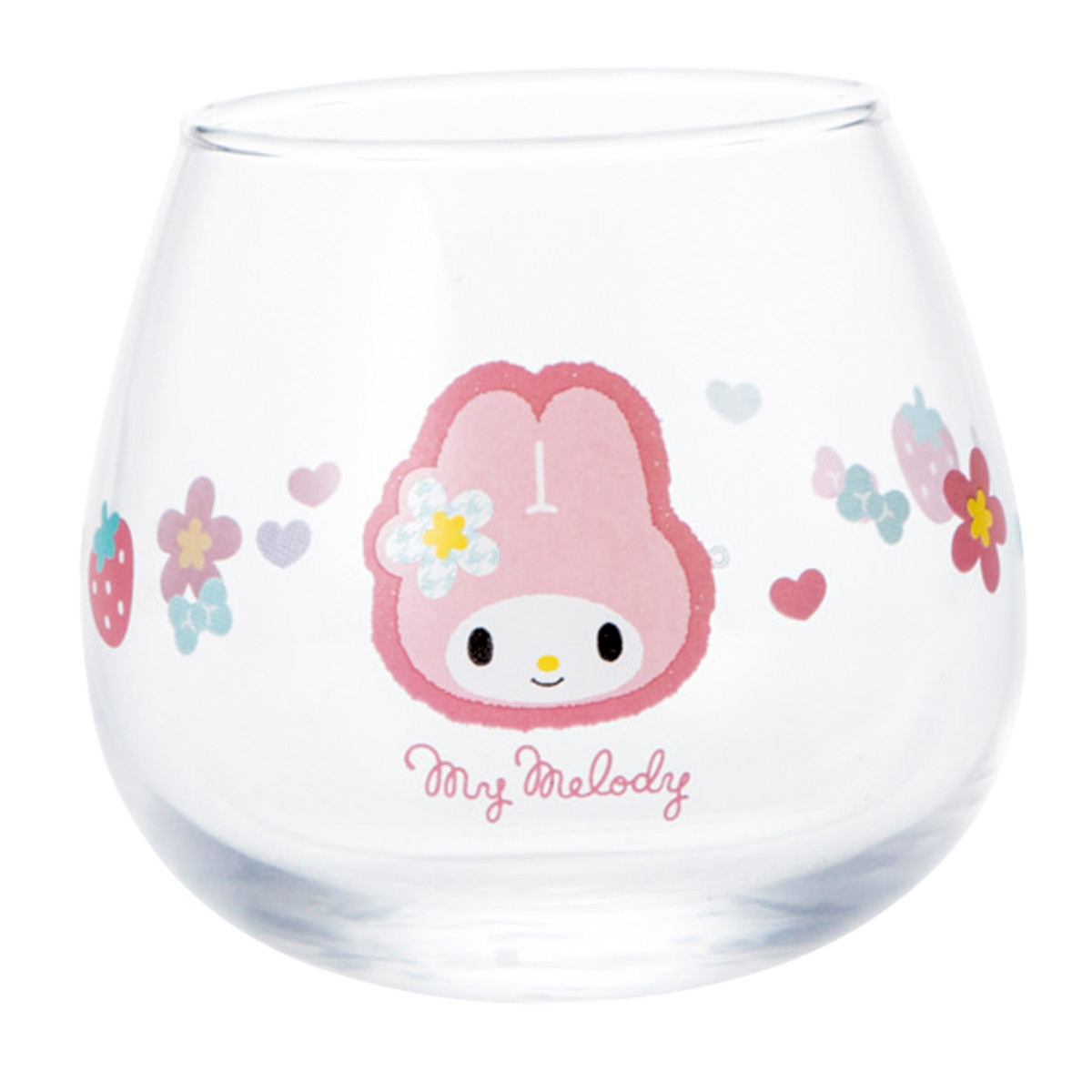 サンアート グラス 290ml ゆらゆらグラス サンリオ （ ガラス コップ 